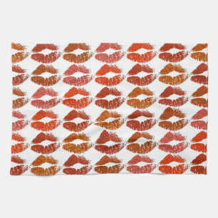 Stylish Colourful Lips #21 Tea Towel