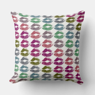 Stylish Colourful Lips #34 Cushion