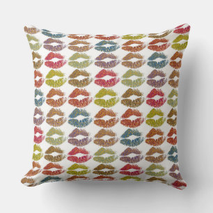 Stylish Colourful Lips #38 Cushion