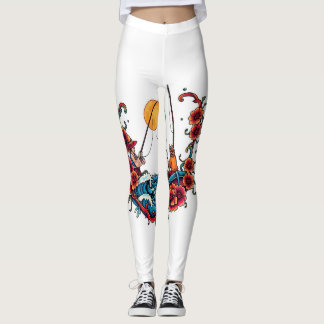 Stylish & Comfortable Custom Leggings – Unique Des