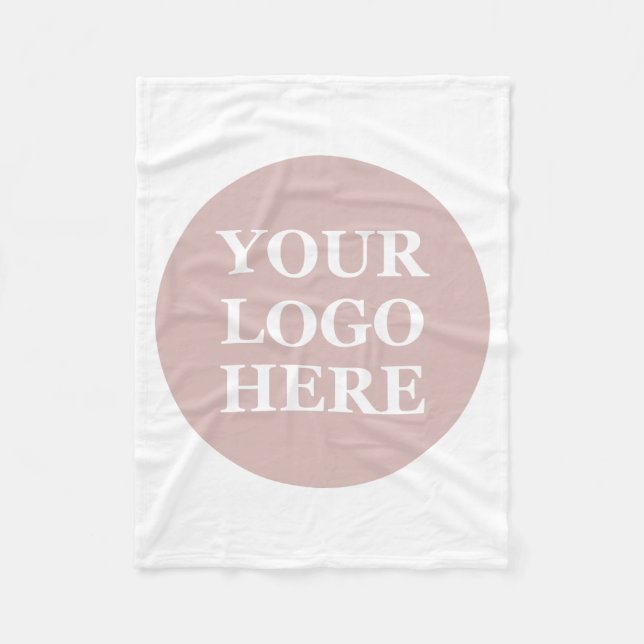 Stylish, contemporary, and  customisable fleece blanket (Front)