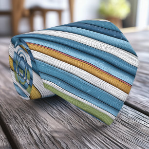 Stylish Contemporary Diagonal Stripe Tie