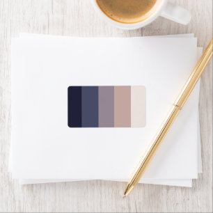 Stylish, contemporary, polished, & customisable Label