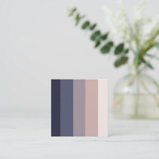 Stylish, contemporary, polished, & customisable Square Business Card