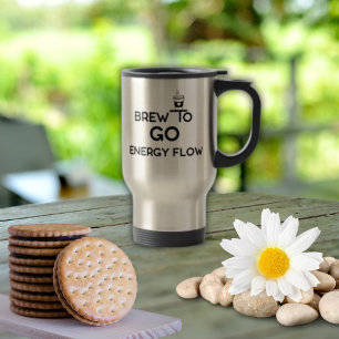 Stylish Cool Brew To Go Energy Flow Travel Mug