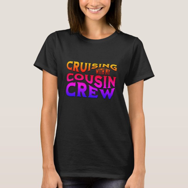 Stylish COUSIN CREW T-Shirt (Front)