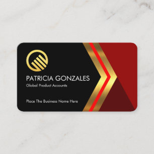 Stylish Creative Arrowheads Business Owner Card