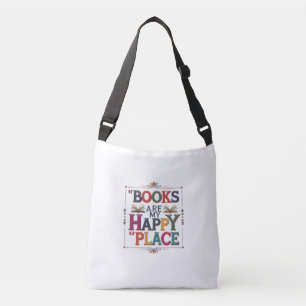 Stylish Crossbody Tote Bag for Book Lovers