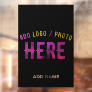 STYLISH CUSTOM BLACK BRANDED PARTIAL TRANSPARENT