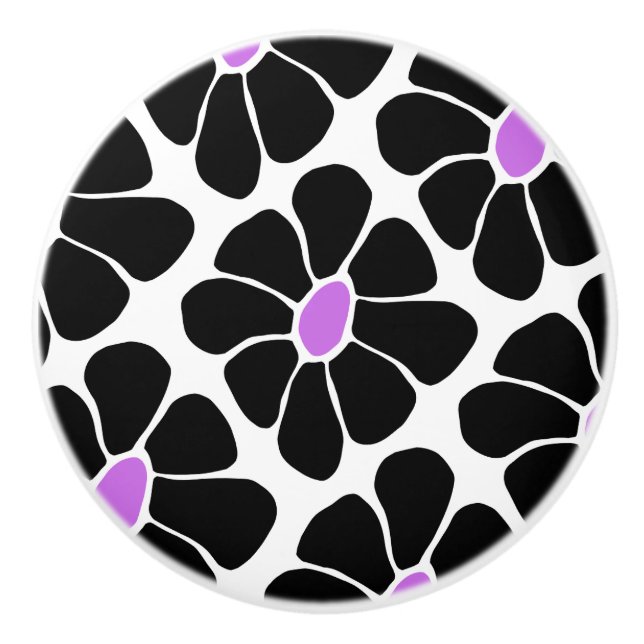 "Stylish Custom Ceramic Drawer Pull" Ceramic Knob (Front)