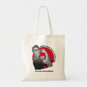 Stylish Custom Women in STEM Girl Tote Bag