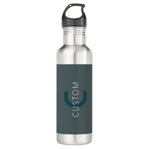 Stylish Customisable Monogram Template 710 Ml Water Bottle