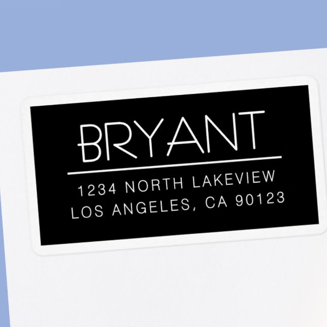Stylish Customisable Text w/Border Label (Creator Uploaded)