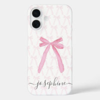 Stylish cute Pink Aesthetic Ribbonbows custom
