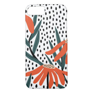 Stylish Daisy Drawn Petals Case-Mate iPhone Case