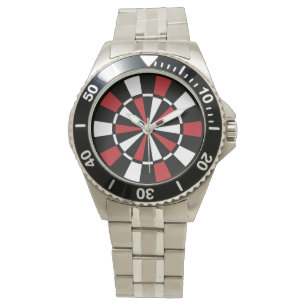 Stylish Dartboard Wrist Watch
