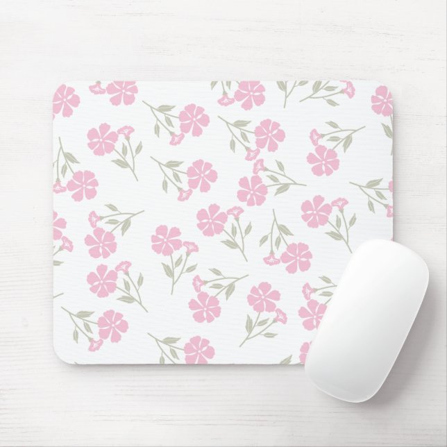 Stylish Deep Mouse Pad Wash Cloth Elegant Design (With Mouse)