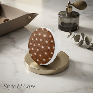 Stylish Deer Pattern Ceramic Drawer Knob Accent
