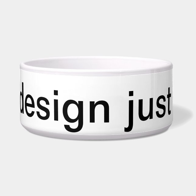 stylish design dog bowl (Front)