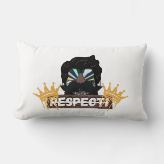 Stylish DJ Logo Lumbar Pillow – Modern Home Decor