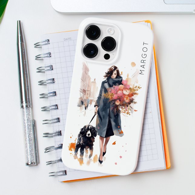 Stylish Dog Lover Case-Mate iPhone Case (Creator Uploaded)