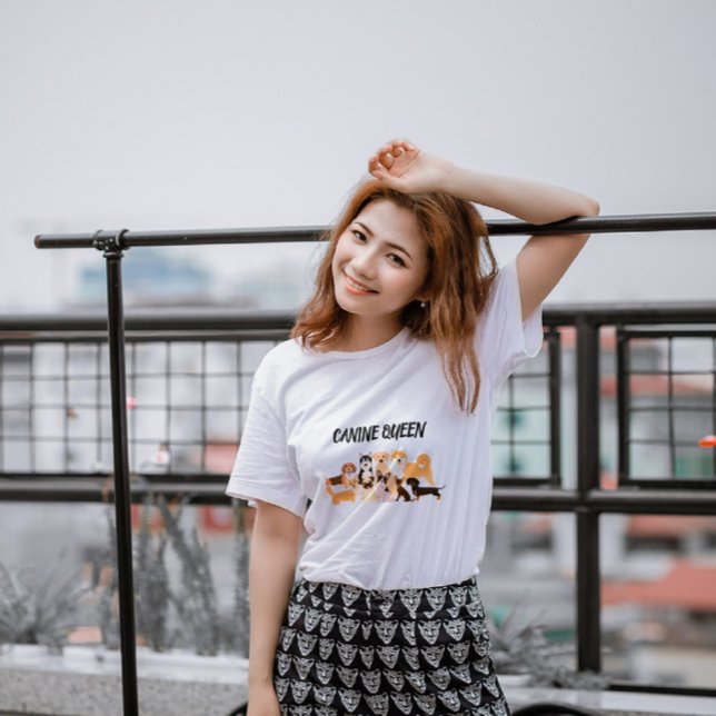 Stylish Dog Mum T-Shirt  Tri-Blend Shirt (Creator Uploaded)