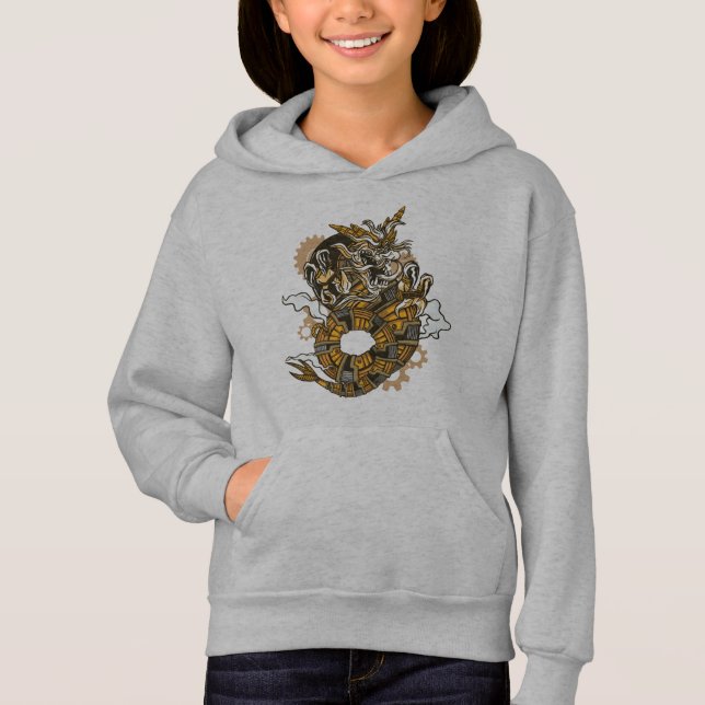 Stylish Dragon, Dragon Steampunk Design (Front)