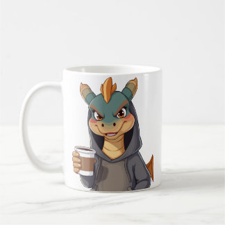 Stylish dragon for coffee lovers! mug