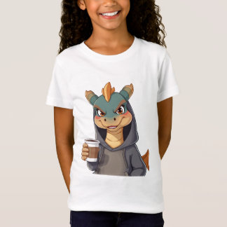 Stylish dragon for coffee lovers!  T-Shirt