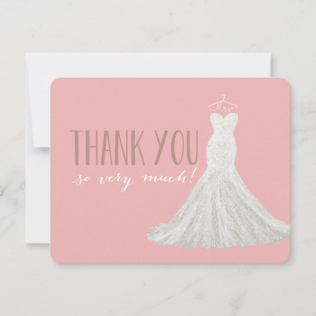 Stylish Dress Pink | Thank You (Front)