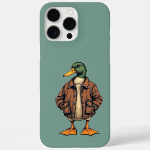 Stylish Duck iPhone 16 Pro Max Case - Unique Barel