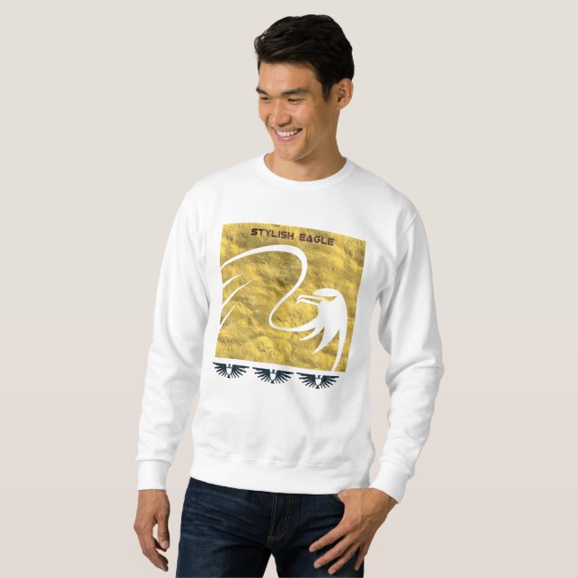 Stylish Eagle Sweatshirt (Front Full)