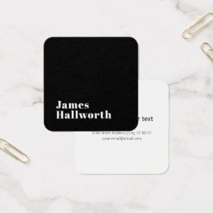 Stylish Editable Retro Modern Name (or other text)