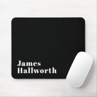 Stylish Editable Retro Modern Name (or other text)