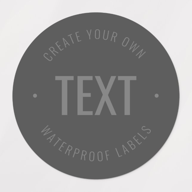 Stylish Editable Text & Colours Waterproof (Design 3)
