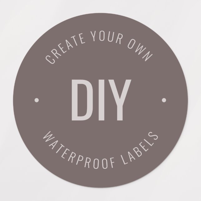 Stylish Editable Text & Colours Waterproof (Design 1)
