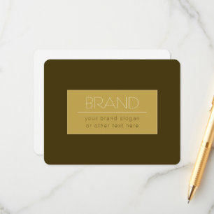 Stylish Editable Text Template Vintage Gold