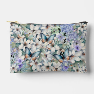 Stylish & Elegant Floral Butterflies Make-Up Bag