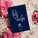 Stylish Elegant Modern Custom Names Save the date Invitation<br><div class="desc">Elegant and stylish typography and unique card highlighting the names of the couple . Customise it as you desire
Contact Us in case of any help</div>