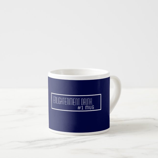 Stylish Espresso Coffee Enlightenment Drink Mug #1 (Front Right)