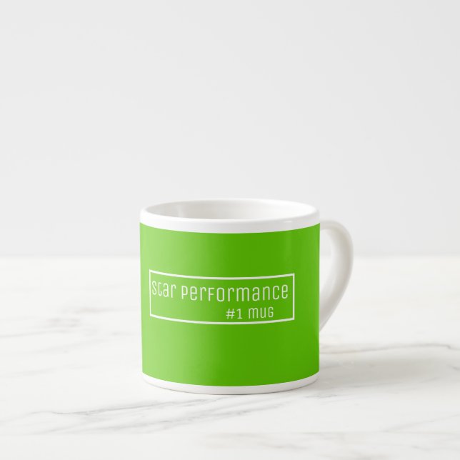 Stylish Espresso Coffee Star Performance Mug #1 (Front Right)