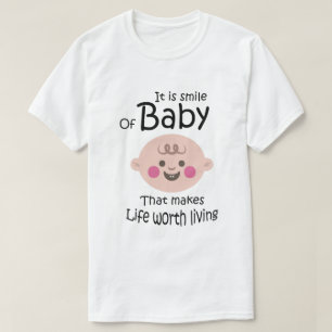 Stylish face and baby Gift Creation T-Shirt