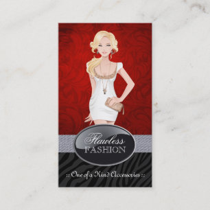 Stylish Fashion Designer Business Cards