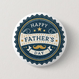 Stylish Father’s Day Watch – Retro Badge Design wi