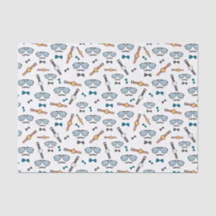 Stylish Father's Day Tissue Paper