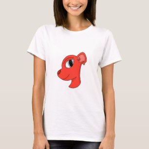 Stylish feline wearing earring T-Shirt
