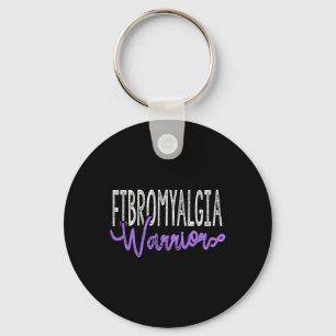 Stylish Fibromyalgia Warrior  Key Ring