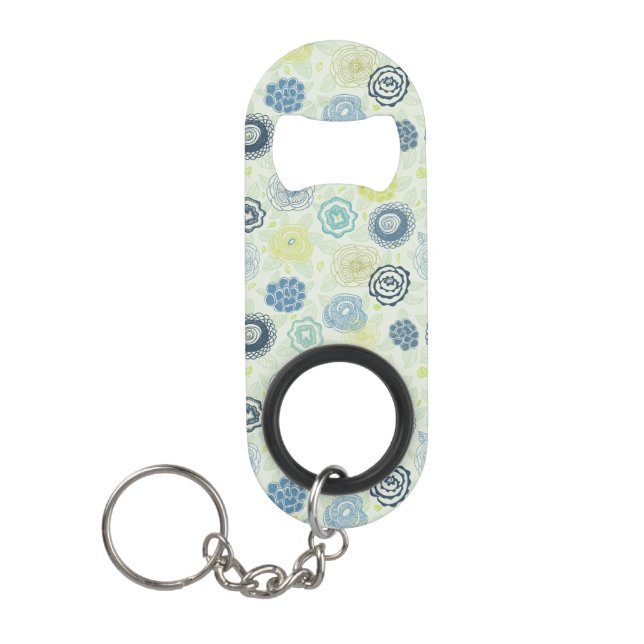 Stylish floral pattern with cute flowers (Front)