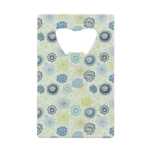 Stylish floral pattern with cute flowers