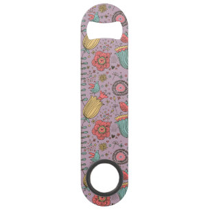 Stylish floral pattern with flowers